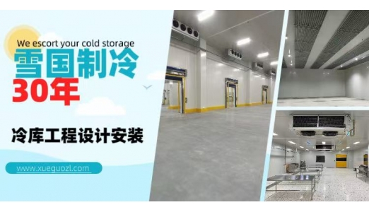 雪國制冷中標維果凍力食品科技有限公司雙溫冷庫項目